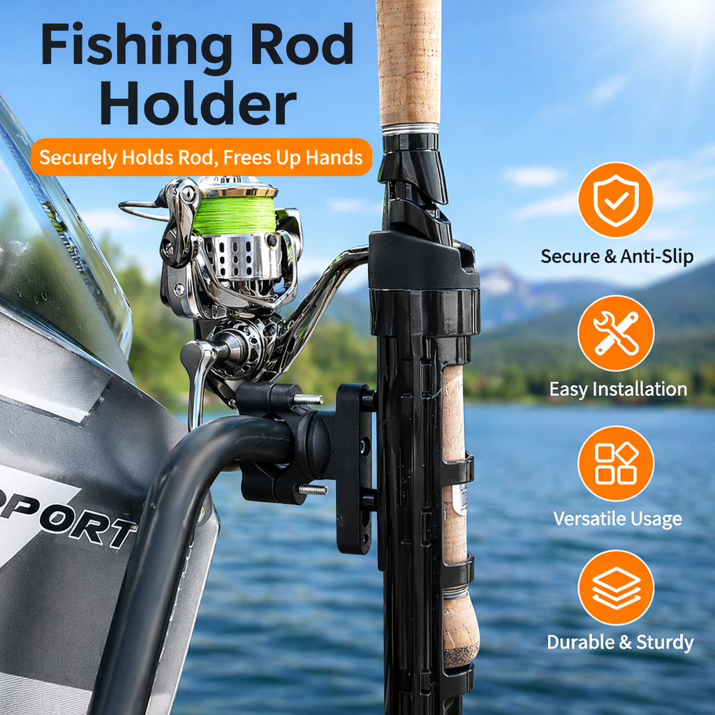 Adjustable Fishing Rod Holder  - Fishing Rod Travel recension och pris