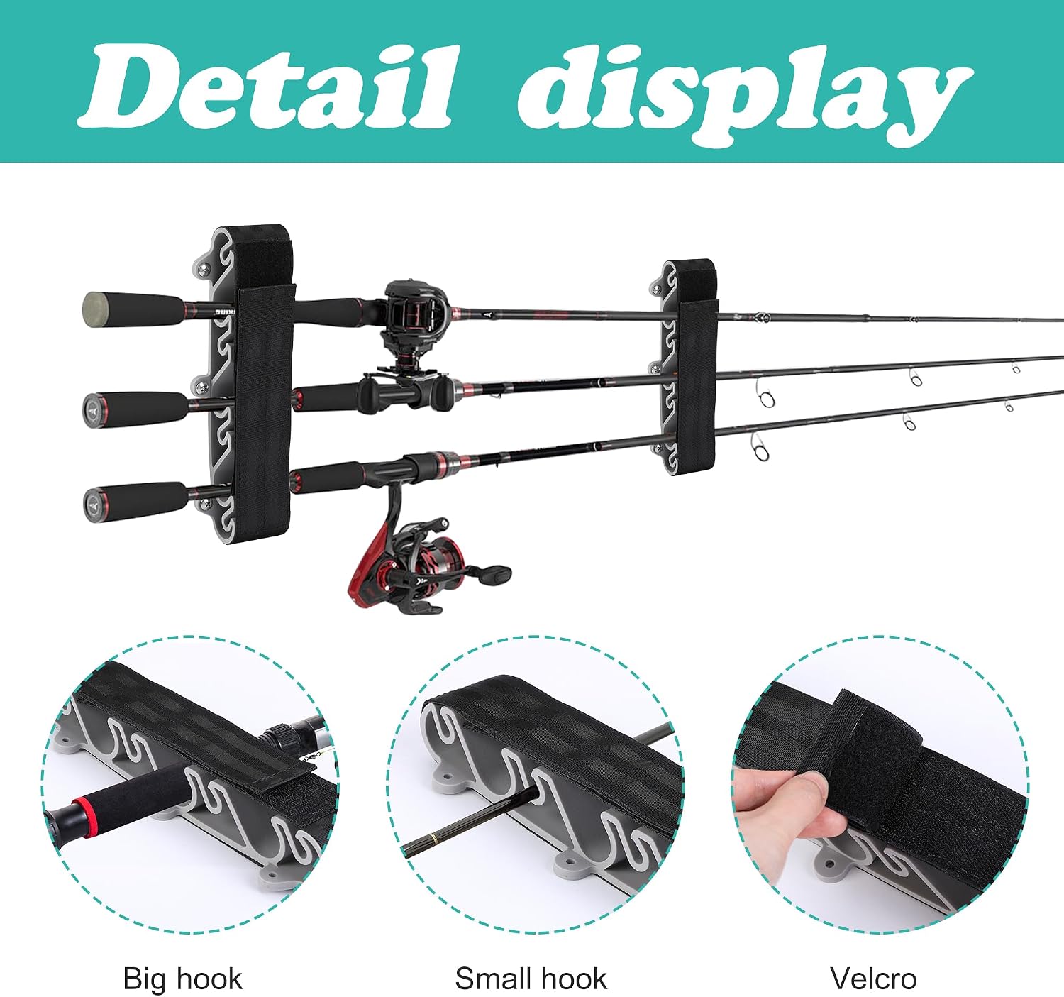 RunNico 2 pack Boating Vertica - Fishing Rod Rack recension och pris