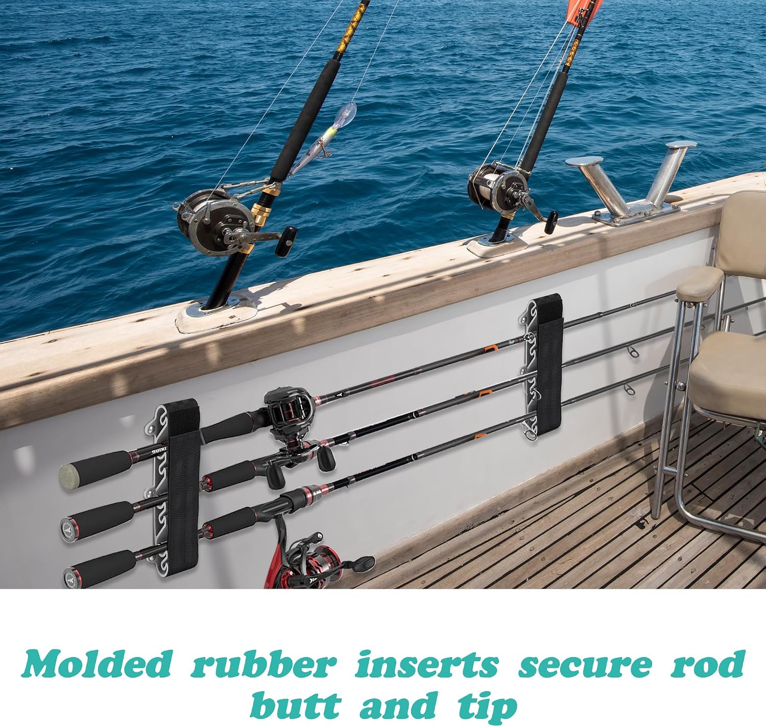 RunNico 2 pack Boating Vertica - Fishing Rod Rack recension och pris