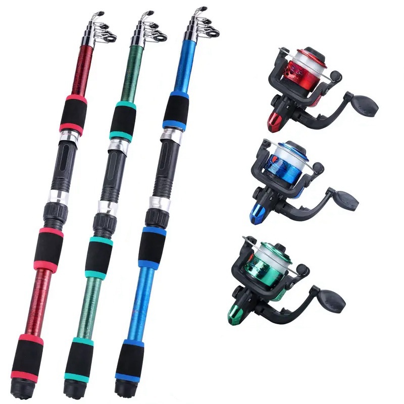 Fishing Pole Set Full Kits Wit - Fishing Rod Ice recension och pris