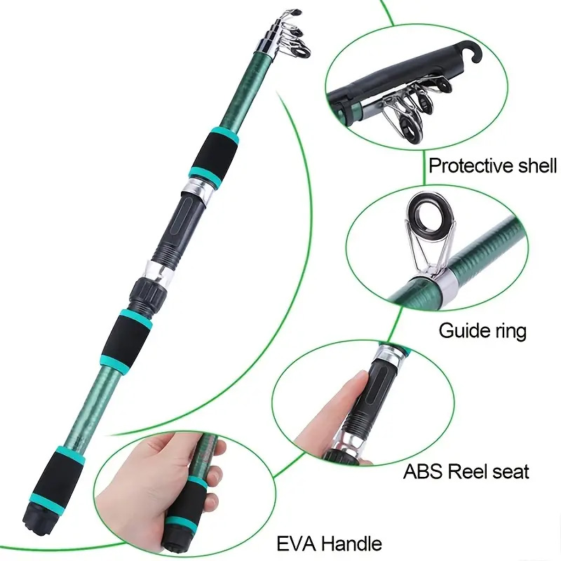 Fishing Pole Set Full Kits Wit - Fishing Rod Ice recension och pris