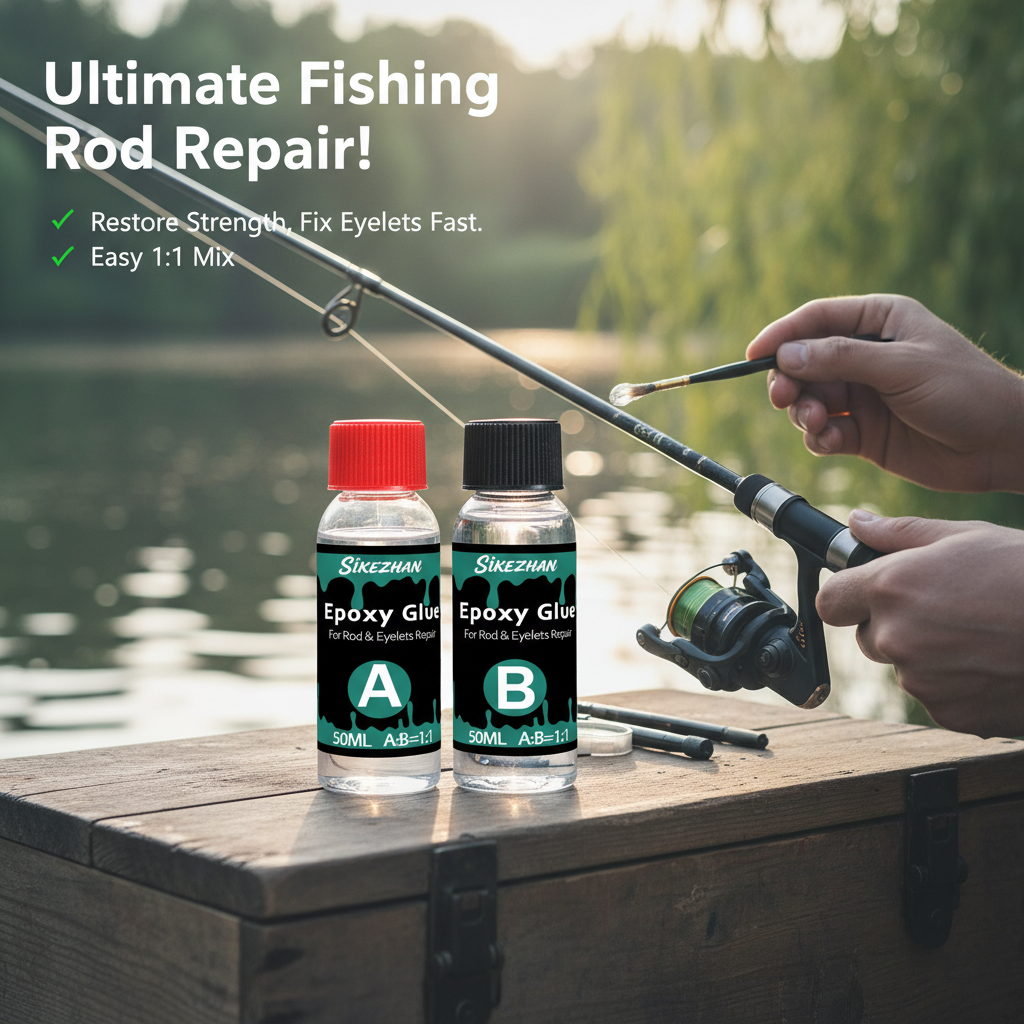 AB Epoxy 1:1 for Fishing Rod R - Fishing Rod Guide Replacement recension och pris