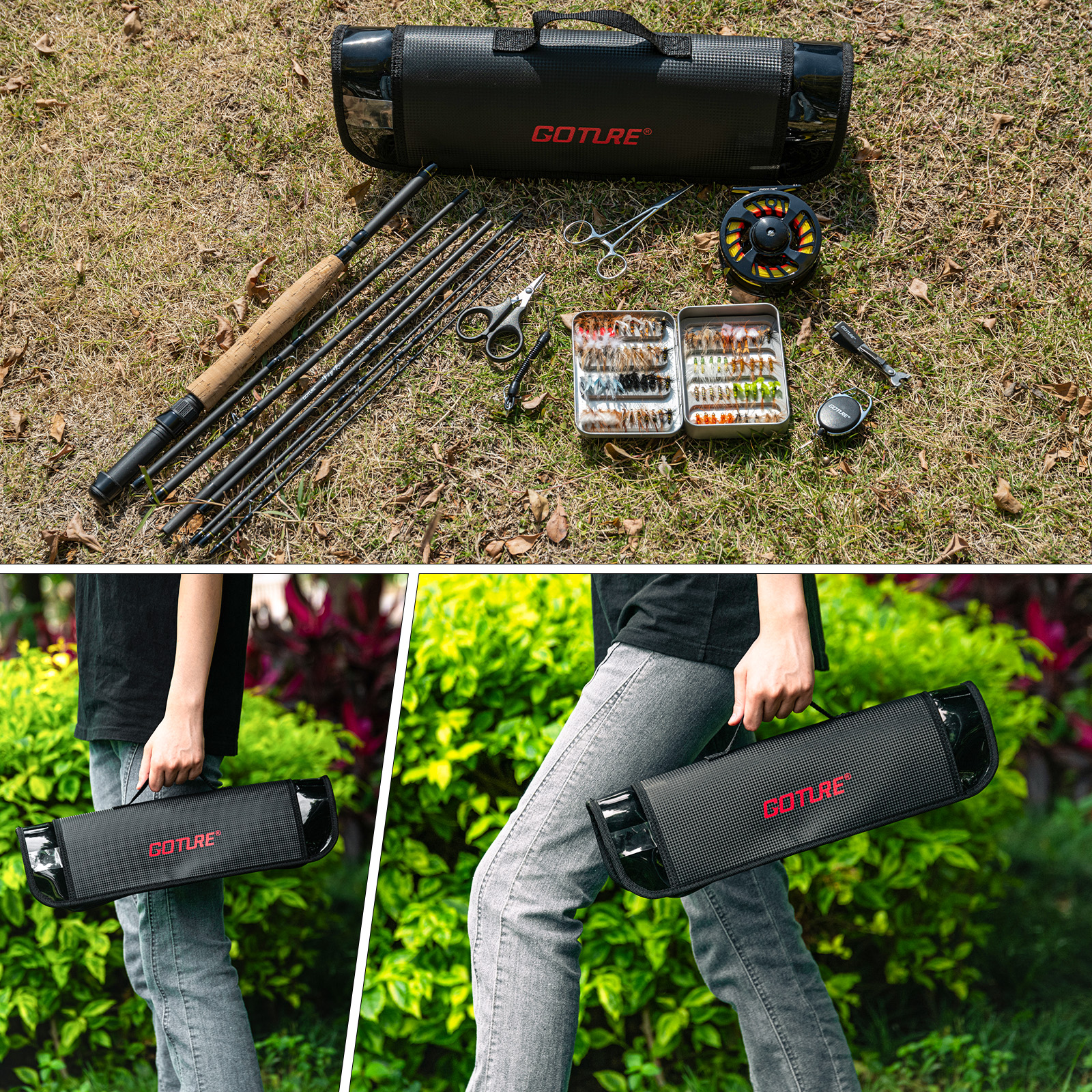 Goture Fly Fishing Rod and Ree - Fishing Rod Fly recension och pris