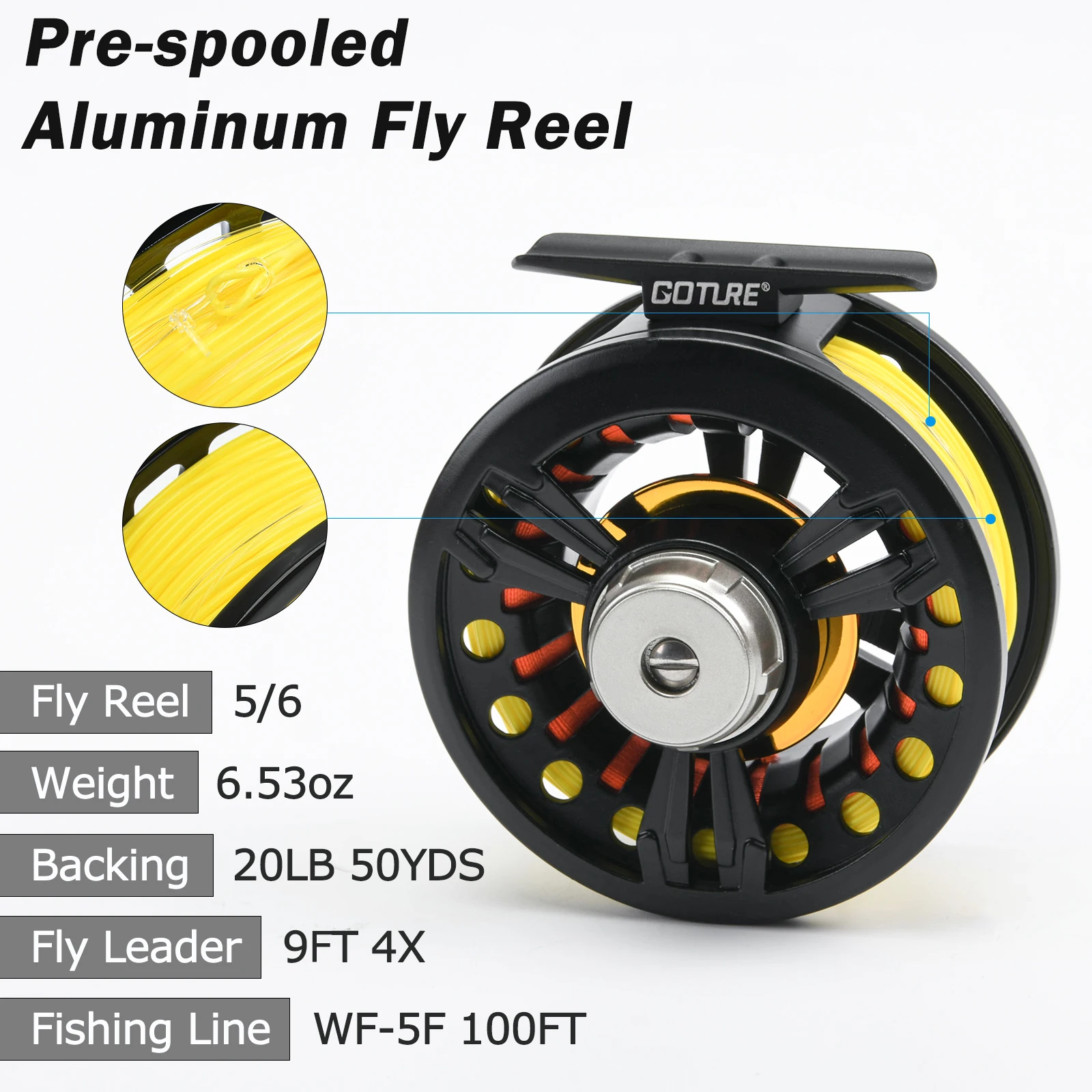 Goture Fly Fishing Rod and Ree - Fishing Rod Fly recension och pris
