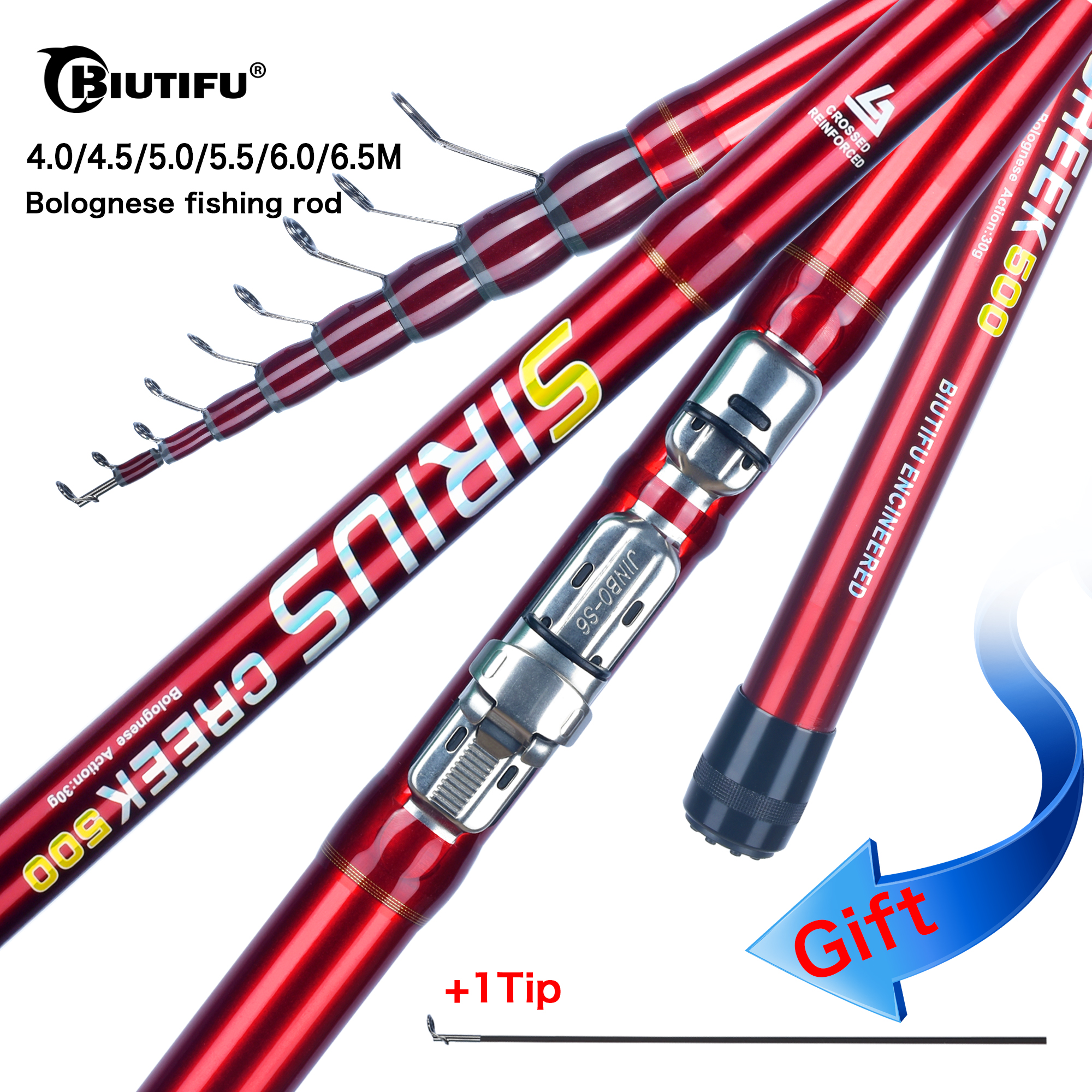 BIUTIFU Telescopic Bolognese F - Fishing Rod Surf recension och pris