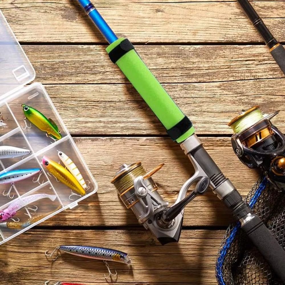 Foam Fishing rod sponge coverR - Fishing Rod Repair Kit recension och pris