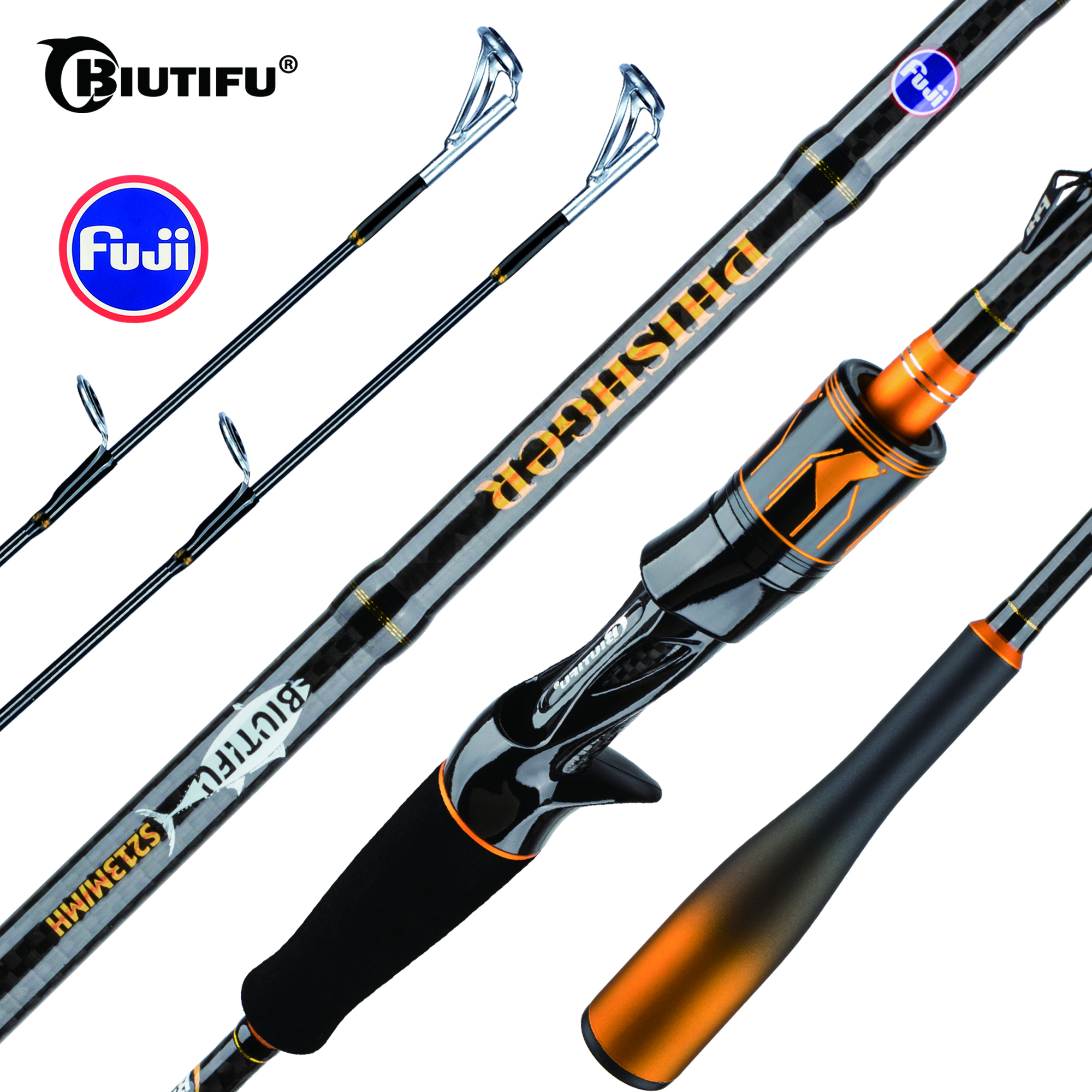 BIUTIFU Spinning Casting 2Tips - Fishing Rod Surf recension och pris