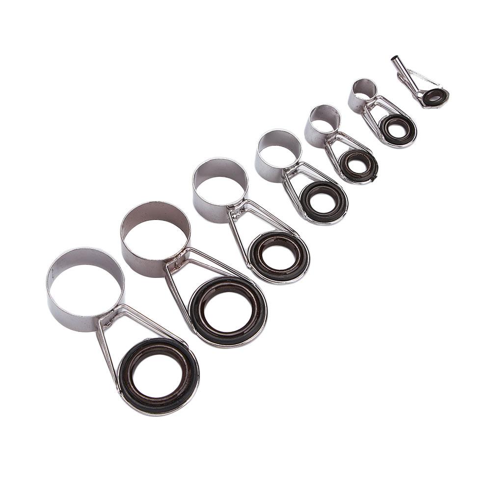 7 Sizes Raft DIY Tip Accessori - Fishing Rod Guide Replacement recension och pris