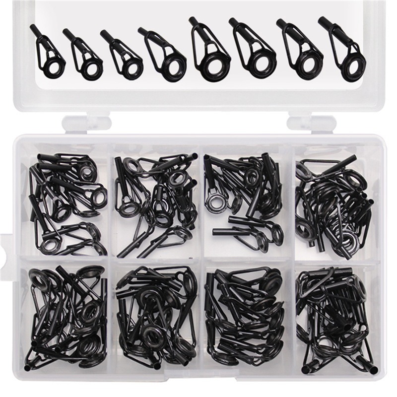 8/80Pcs Fishing Rod Guides Hig - Fishing Rod Repair Kit recension och pris