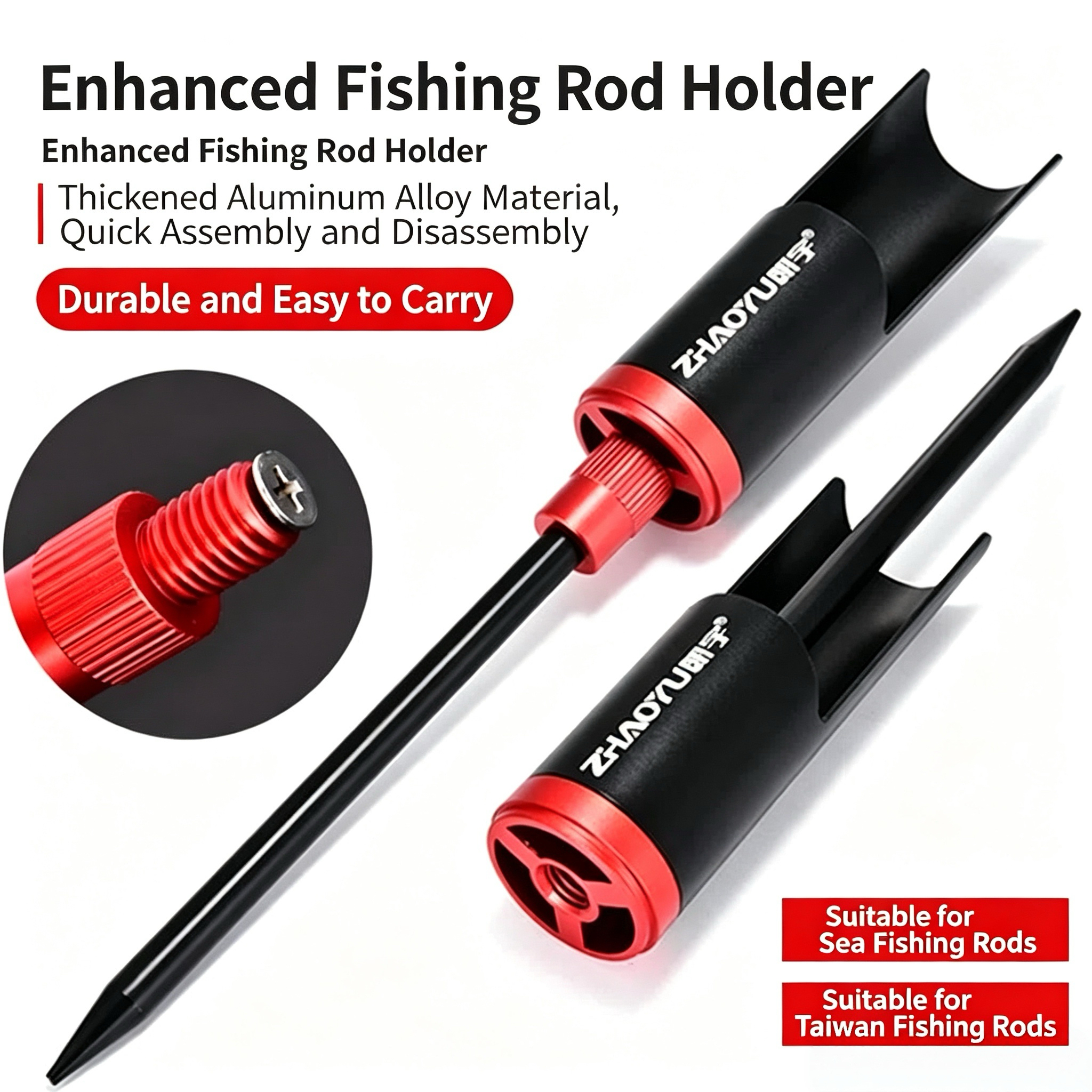 Ground Insert Fishing Rod Hold - Fishing Rod Casting recension och pris