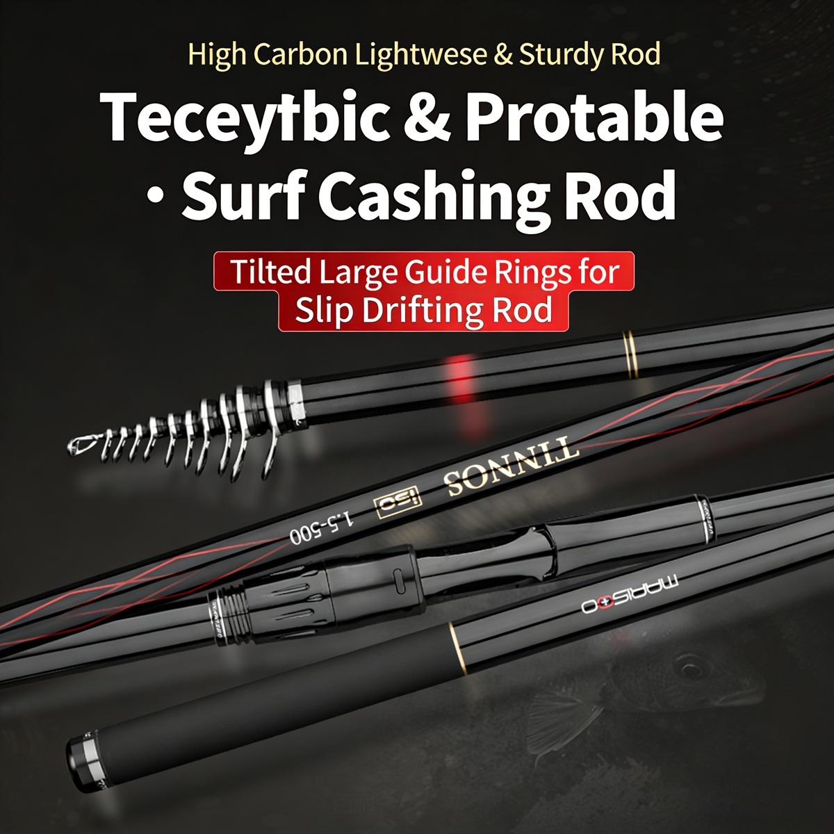MARISOO TINNOS 30T Carbon Fibe - Fishing Rod Surf recension och pris