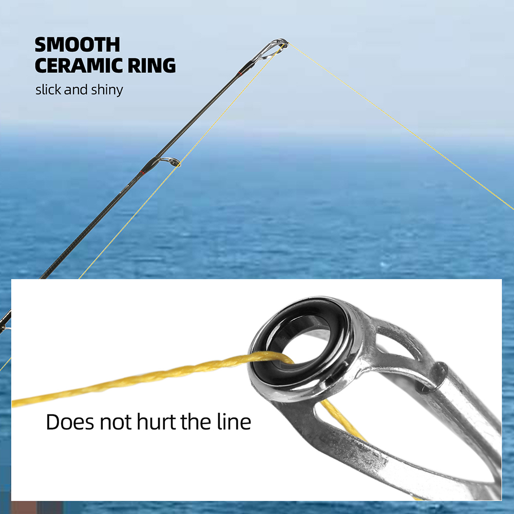 10/40pcs Fishing Rod Guide Rin - Fishing Rod Guide Replacement recension och pris