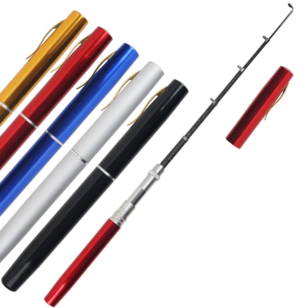 1.6m/1m Pocket Pen Fishing Rod - Fishing Rod Ice recension och pris