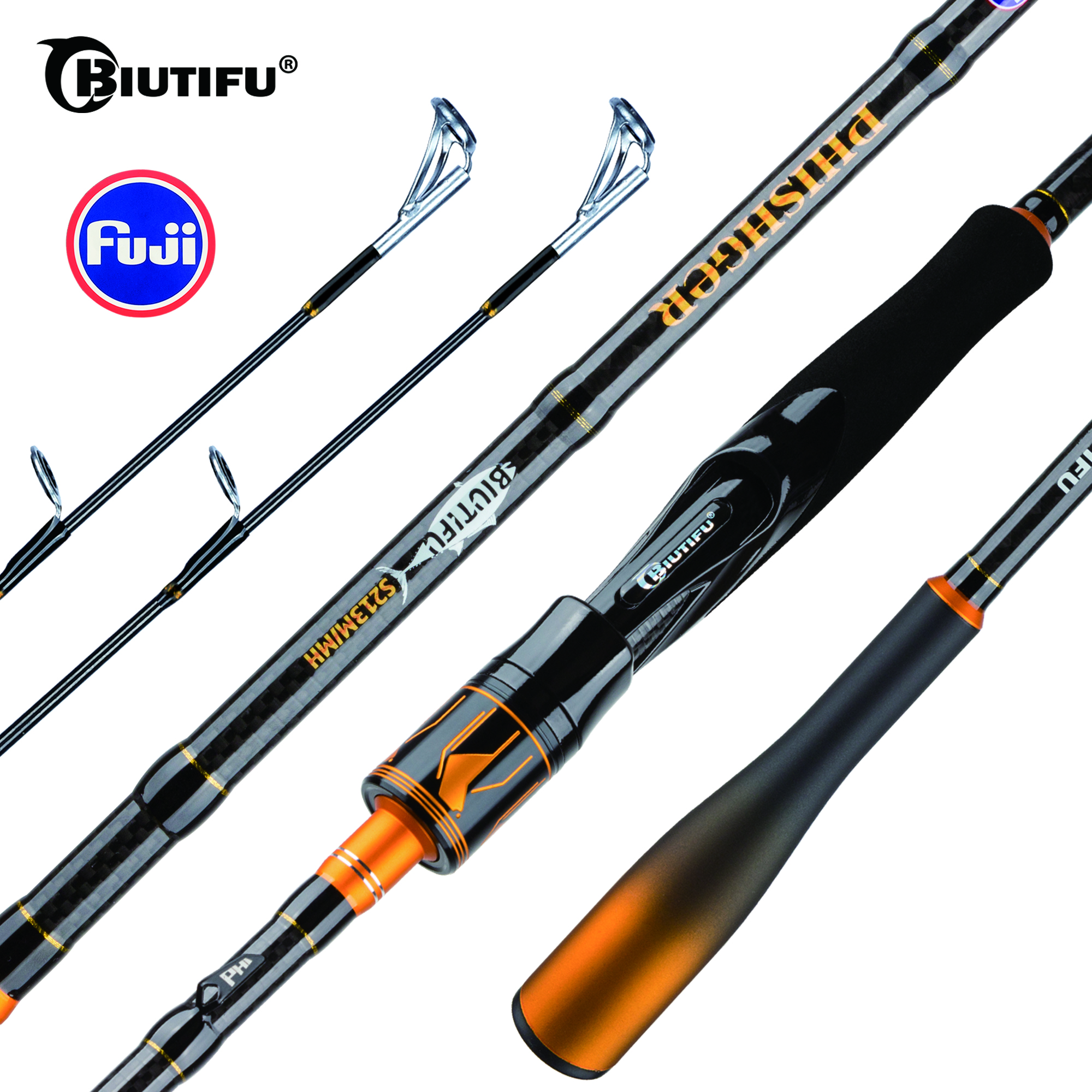 BIUTIFU 2-Tip Fuji Guide Spinn - Fishing Rod Surf recension och pris