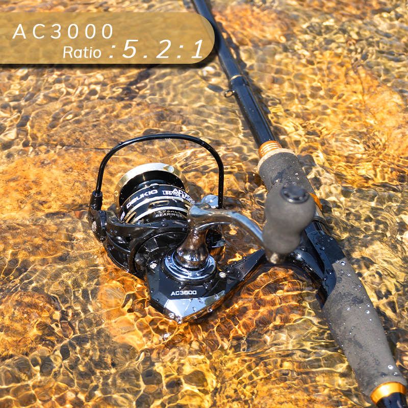 DEUKIO Fishing Rod Reel Combo  - Fishing Rod Carbon Fiber recension och pris