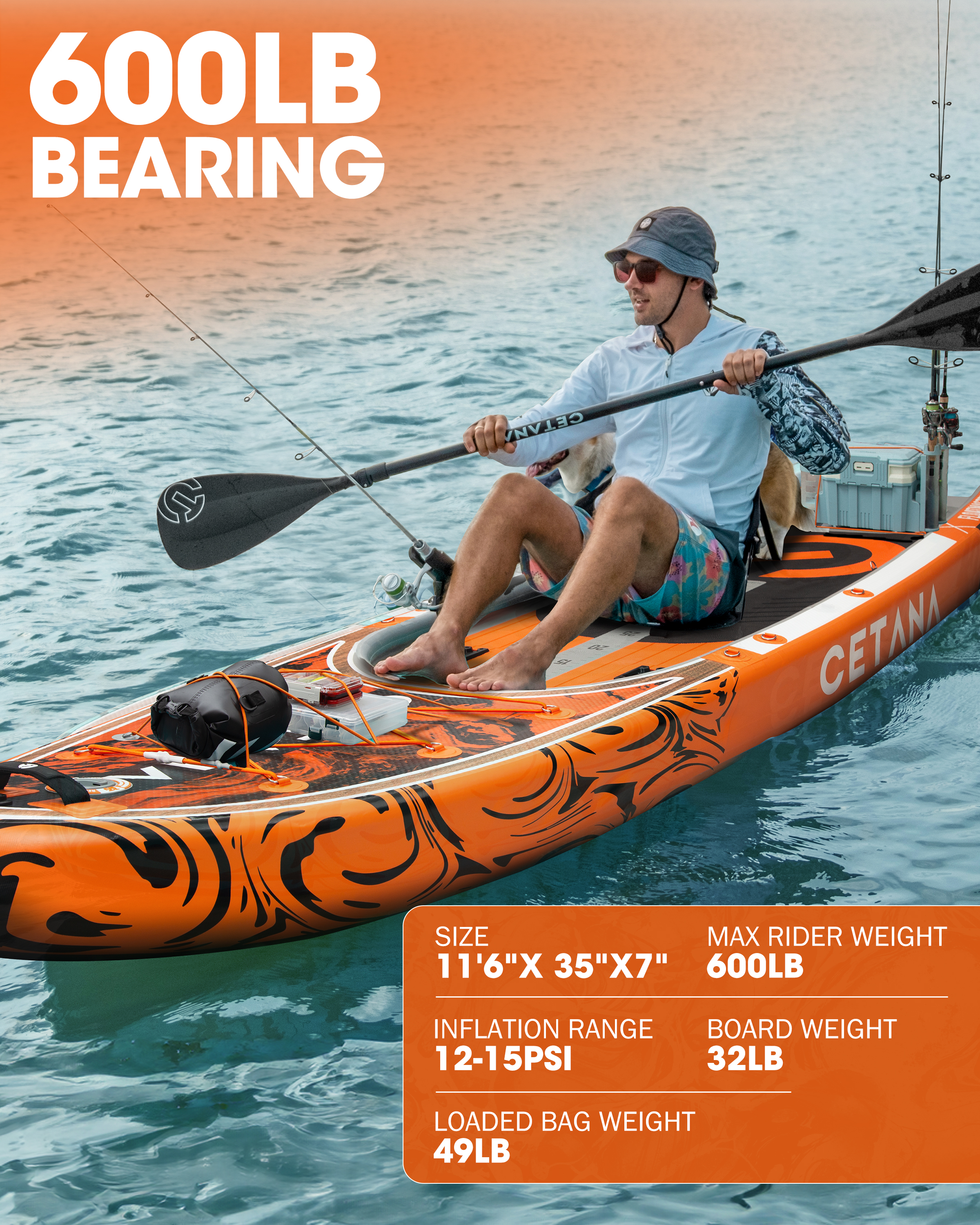 China Factory Inflatable Boat  - Fishing Rod Holder recension och pris