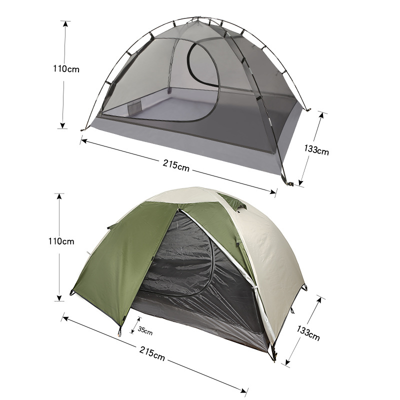 1Backpacking Tent 2 Person Lig - Fishing Rod Travel recension och pris