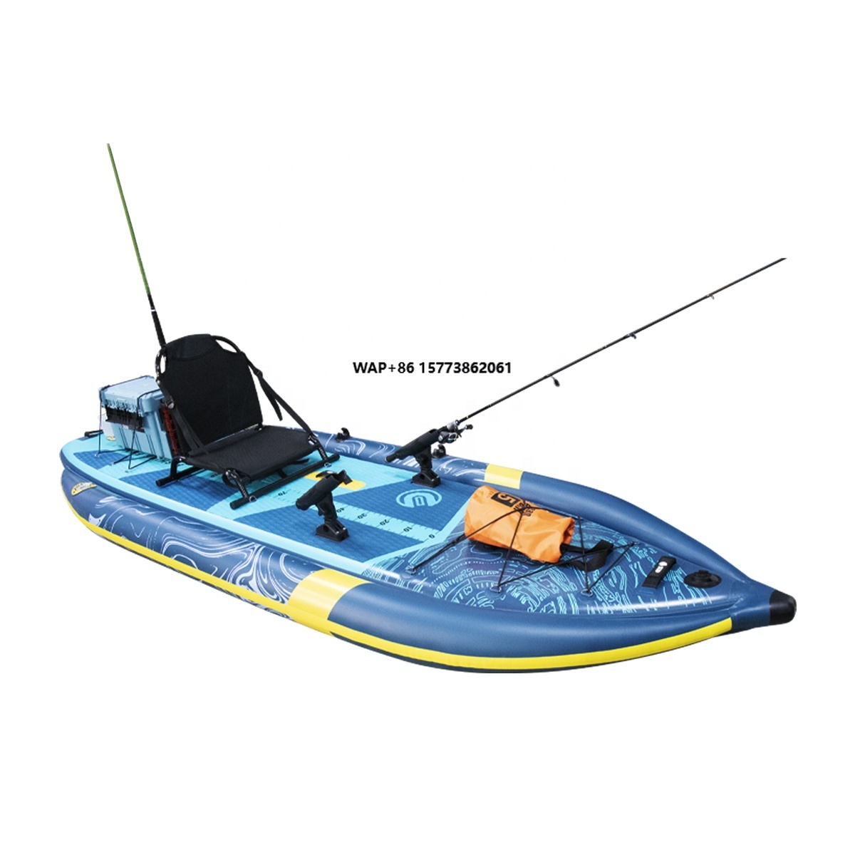 Three Air Chamber Inflatable F - Fishing Rod Holder recension och pris