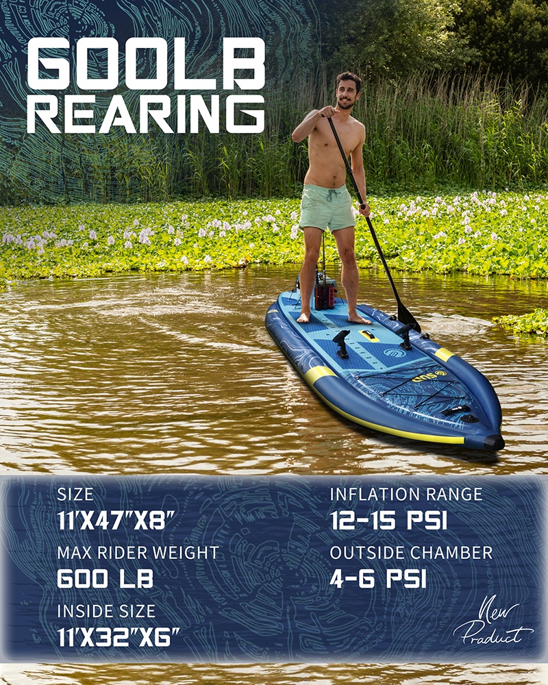 Three Air Chamber Inflatable F - Fishing Rod Holder recension och pris